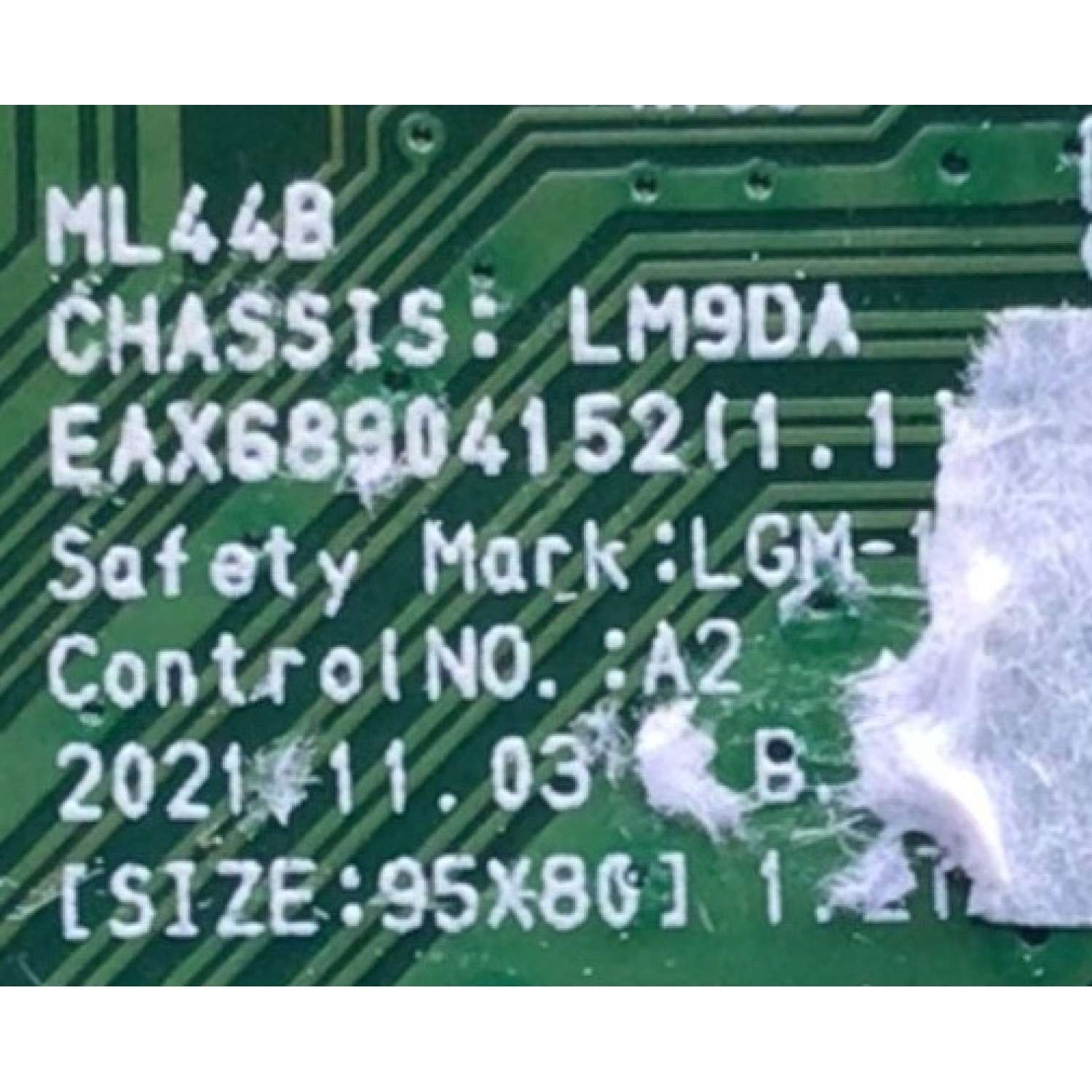 MAIN PARA MONITOR LG / NUMERO DE PARTE EAX68904152 / MODELO 24ML44B-BY.AUSDMVN	 - Imagen 2